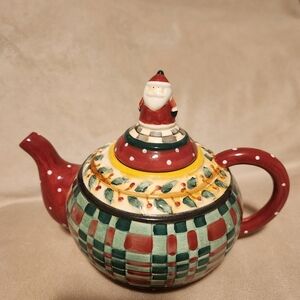 Sakura China Debbie Mumm Christmas Tea pot